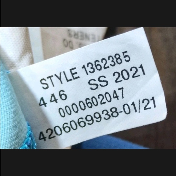 Under Armour 1362385 Women's Sz M Blue Urban Pattern HeatGear Leggings - Picture 4 of 4